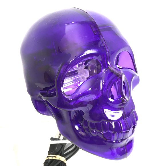 SKULL STROBE Translucent Strobe LITE F/X  Halloween Prop VTG - Picture 5 of 15